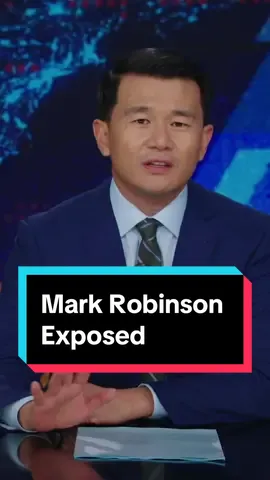 You'll be shocked to learn that a social conservative running for governor has a really weird history on a porn site #DailyShow #MarkRobinson #NorthCarolina 