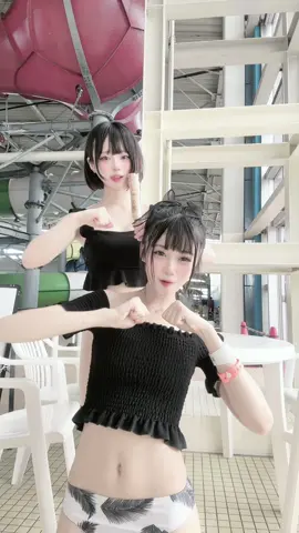 沢山夏休み遊んでくれた🤲ありがとう相棒✨️#05 #大学生 #幼なじみ#スパワールド #プール #fyp@うなぁ 