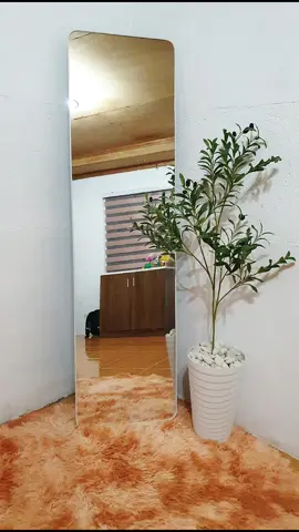 body mirror ' round carpet ' olive tree ✨️ #homedecor #design #mirror #plants #fyp #minimalist #DIY 