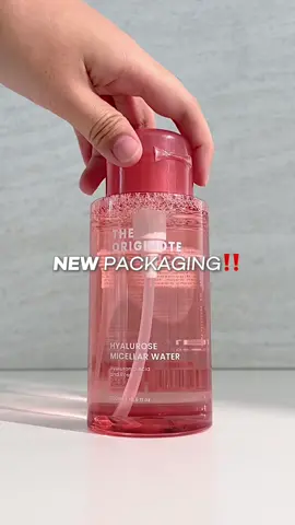 🚨NEW PACKAGING ALERT🚨  berita baru buat OGs, karena micellar water galon ini punya new packaging yaa! (pssstt dan udah HALAL looh🤫) #TheOriginote #MicellarWater #NewPackaging 