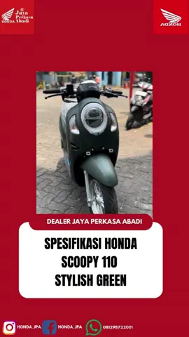 Tampilan dan Fitur Honda Scoopy Stylish (Keyless) Info lengkap mengenai promo dapat menghubungi WA 081298722001 #honda_jpa #dealermotorhonda  #motormatic #scoopy #scoopystylish 