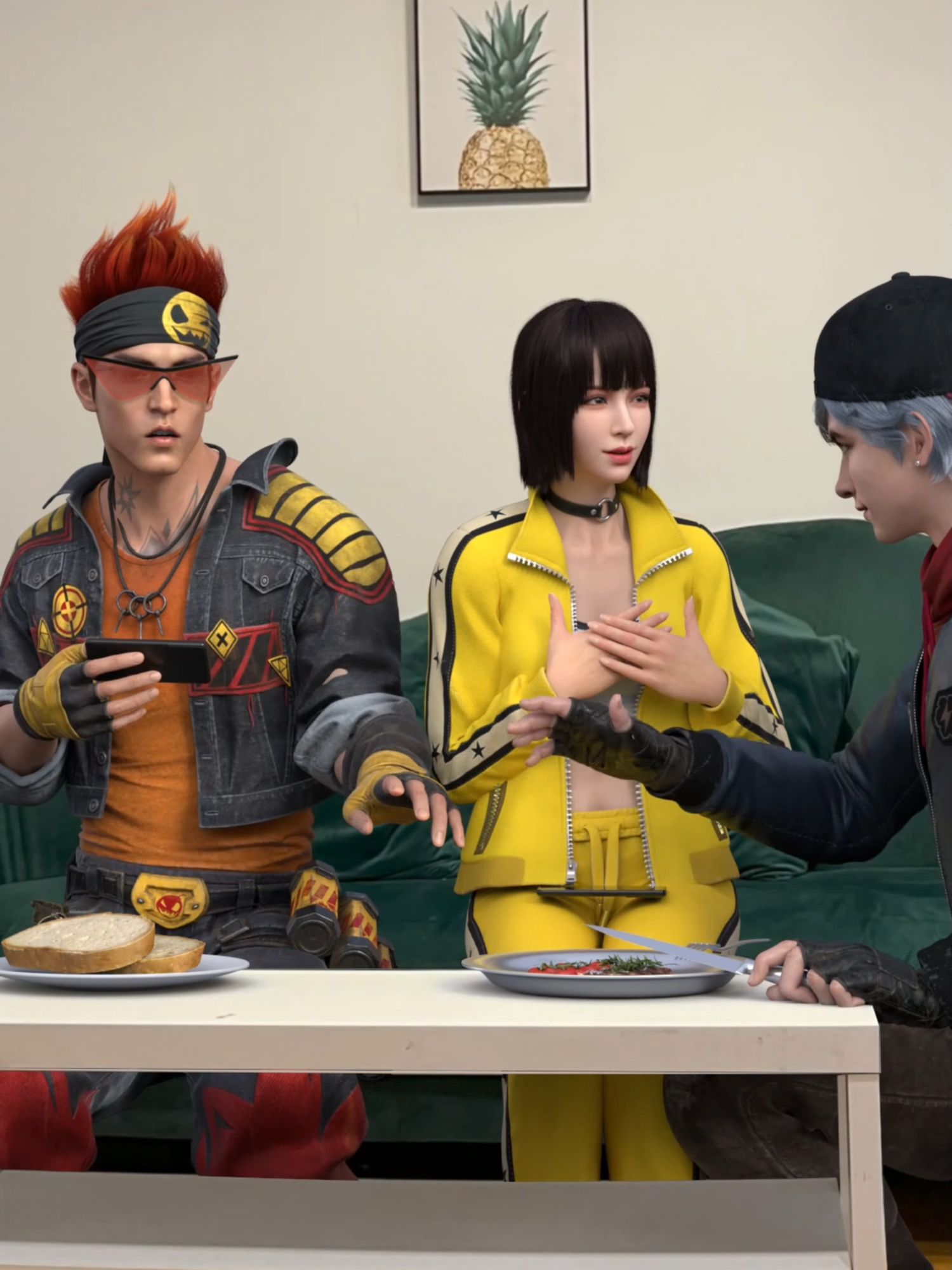 Wow! Maxim, I didn’t know you could cook like a 5-star chef! 🍽👨‍🍳#freefire #freefire_lover #freefirekelly #funny #fyp #gaming