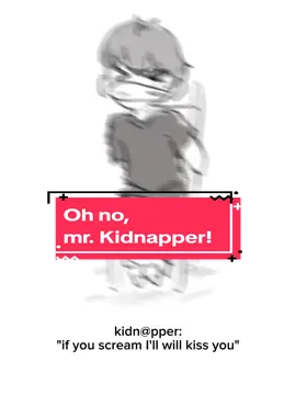 Oh no, mr. Kidnapper don't come near meeee 👁️👄👁️ #fyp #slasheroc #slashers #datingsim #indiegame #oc #slashertok #originalcharacter #foryoupage #arttrend #maskedmen 