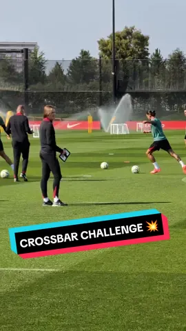 Crossbar challenge 💥✅ #liverpoolfc #lfc 