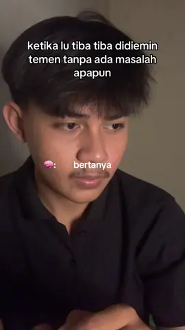 kaya bisa ga si lu omongin yang pengen lu sampein,bikin mikir aja😌 