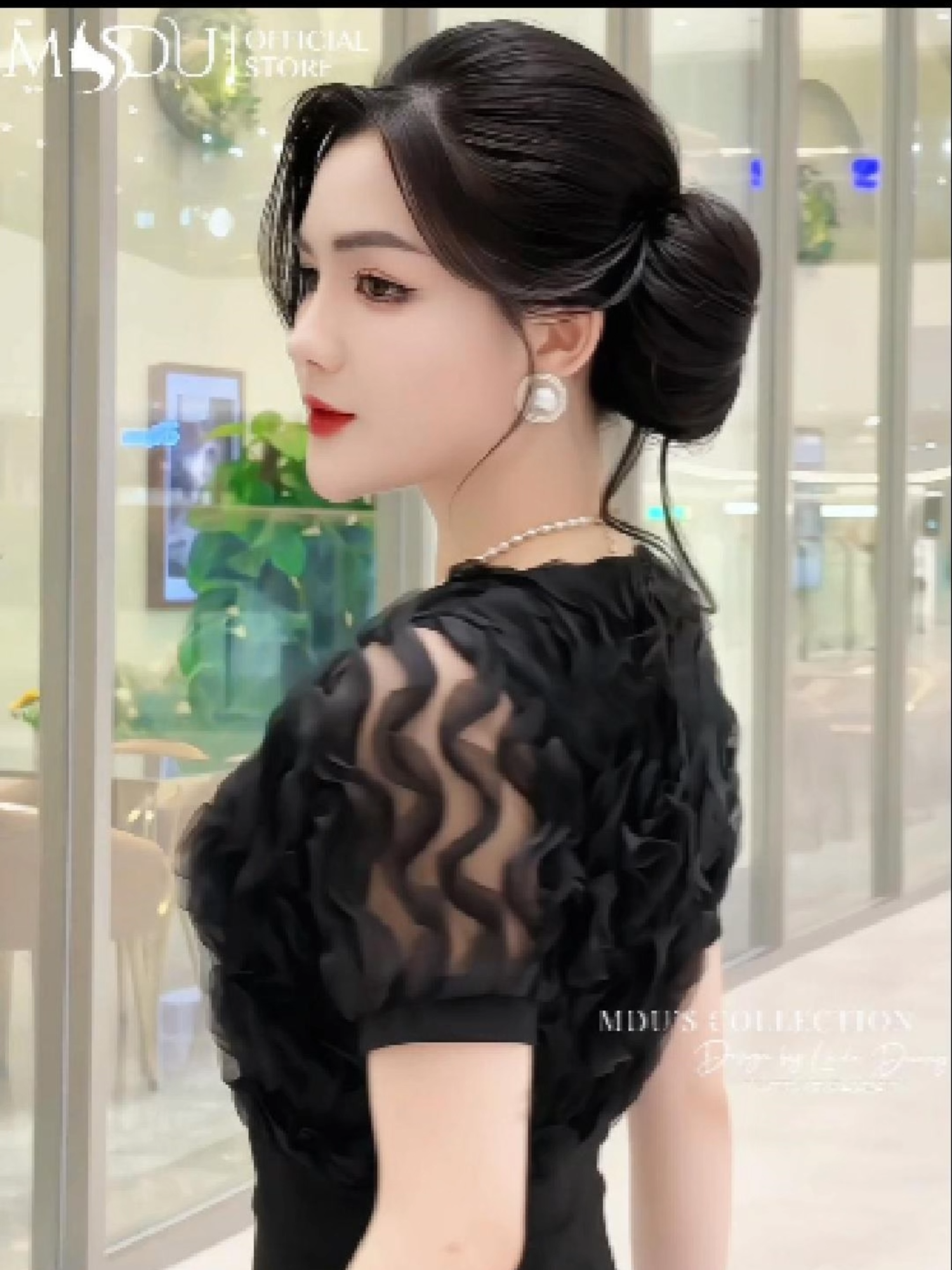 MDU4408 - Quý phái và đầy tinh tế trong từng chi tiết #mdu#vayxinh#vaydep#damdutiec#xuhuong