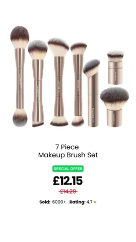#tiktokshop #tiktokmademebuyit #specialoffer #giftideas #makeupbrushes 