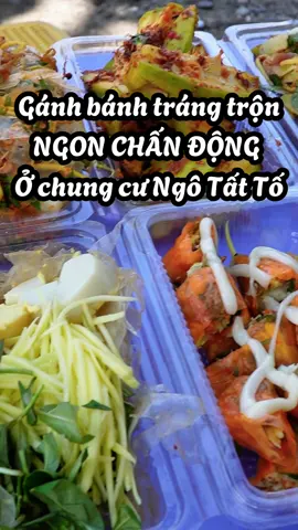 Gánh bánh tráng trộn chấn động ở Ngô Tất Tố #nuchuu #LearnOnTikTok #AnCungTikTok #ReviewAnNgon 