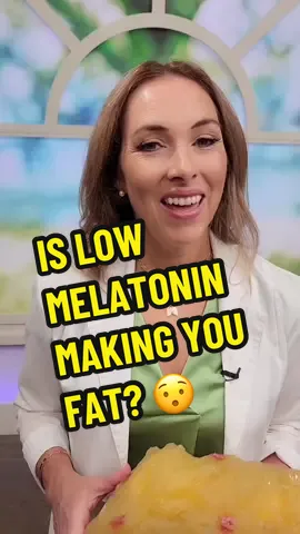 Is Low Melatonin Making You Fat?😯 In this video, Dr. Janine explains how low melatonin levels could be affecting your weight. Learn how melatonin activates brown adipose tissue to help you lose weight and avoid common mistakes. #melatonin #weightloss