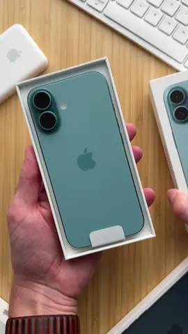 iPhone 16 Teal Unboxing!  #iphone16 #iphone16teal #iphone16unboxing 
