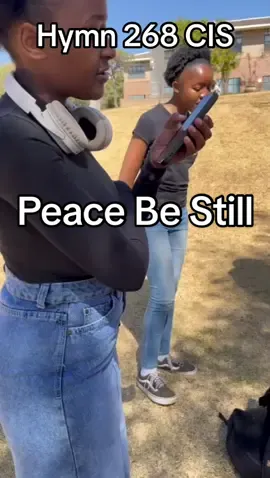 CIS Hymn 268: Peace Be Still.  May the Lord grant peace in your life 🤍 . . . . #sda #sdasongs #sdamusic #musica #adventista #sabbath #peace #agape #fyp 