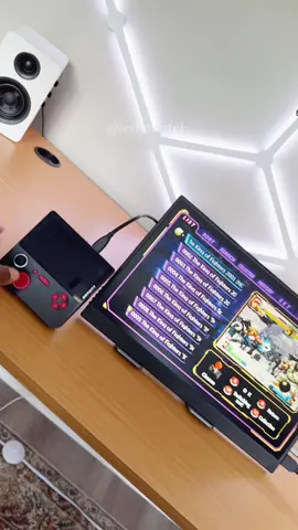 Emulate some of your favorite games on this 5 inch HD display handheld game console with over 21000 games. #gameconsole #retrogaming #techmortal #techmortaldeals #portablegamer #handheldgameconsole 