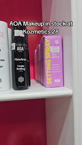 Get your AOA Makeup right here at Kozmetics28  find us on Google maps 📍  #cosmeticsstore #makeupstore #trinidadmakeupstore 