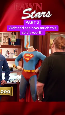 PART 3 | Superman suit is worth a fortune #superman #dc #comics #pawnshop #pawnstars 