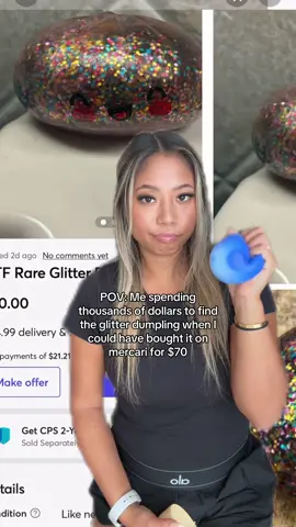 so is the glitter dumpling actually real?? #glitterdumpling #raredumpling #mysterydumpling #fivebelowfinds 