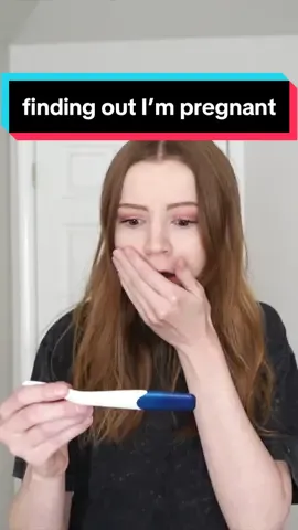 finding out I’m pregnant❤️🥹