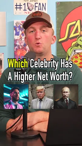 Which CELEB Has A Higher Net Worth! Play Along! #fyp #networth #celebrity #thisorthat #messi #ronaldo