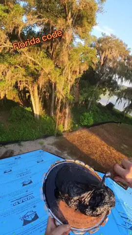 Tar is code here  #roofing #working #roofer #florida #work #construction #building #worker #roofers #tools #job #solo #roof #jobsite 