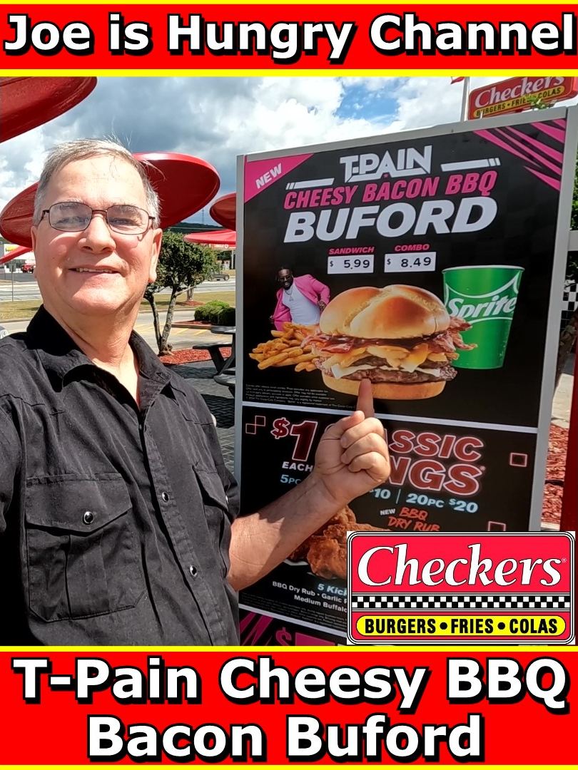 Checkers & Rally’s New T-Pain Cheesy BBQ Bacon Buford Review * Joe is Hungry Full Video at https://youtu.be/6DtfPgQL_mI #fyo #fyoupage #foryou #foryoupage #foryoupageofficiall #joeishungry #joeishungry #drivethru #fastfood #fastfoodlife #fastfoodiesgc #badfastfood #Burger #burgers #limitedtime #LTO #fastfoodreview #fastfood #drivethru #mukbang #Checkers&Rally’s #Checkers #Rallys
