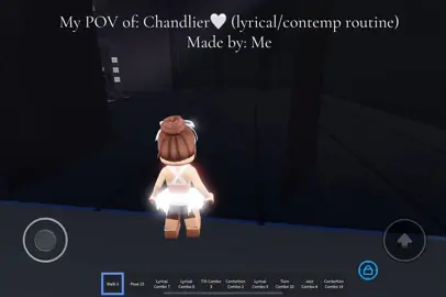 if u do use this routine pls give creds :) #aldc #dancemoms #routine #roblox #adcroblox #chandlier 
