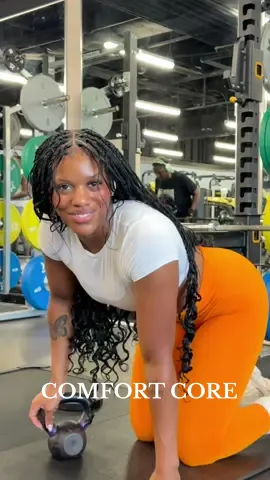 Comfort core is very demure! Also if u need more help durinf ur journey, i offer 1:1 coaching (application in bio💛😚) #comfortcore #coreworkout #corecardio #abcircuit #blackgymgirl 