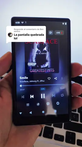 Respuesta a @Ben santos 😘 #tidal #mp3 #reproductormp3 #oilsky 