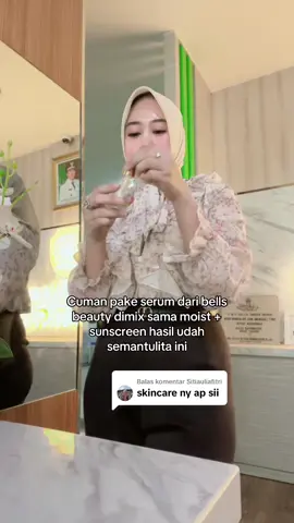 Membalas @Sitiauliafitri sarakang skincare ku simple beb,ga seribet jaman dlu 😫