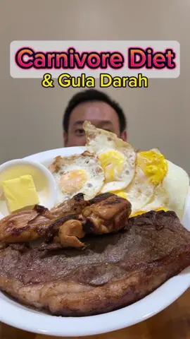 Hindari.Lonjakan.GulaDarah Carnivore Diet dan efeknya ke gula darah saya. Dulu sy prediabetes, skrg sy bukan penderita diabetes. Secara genetik/keturunan sy ada resiko diabetes. Sebelum tes sy puasa terlebih dahulu. Hasil setiap orang berbeda-beda, terutama bagi penderita diabetes. #carnivore #carnivorediet #dietkarnivora #karnivora #daging #telur #hindarilonjakan #lonjakanguladarah #guladarah #diabetes #kencingmanis #glucosespike #bloodsugarspike #guthealth #microbiome #makanansehat #protein #diet #juanguladarah #beratbadan #glucose #bloodsugar #keto #insulinresistant #sehat #healthyfood #health #CGM #fyp #capcut 