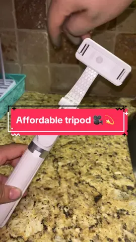 Its great to use when you wanna film up close or when you wanna watch your show while cooking or cleaning 🧼 #affordablefinds #tripod #contentcreator #tiktokshopfinds #tiktokshopblackfriday 