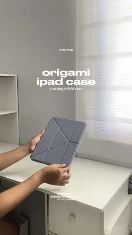 ORIGAMI MULTIFUNCTION IPAD CASE. A MUST HAVE 🤌🏻✨