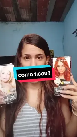 resultado das duas tintas  probelle loiro 12.1 e ruivo 8.43  #fypシ゚viral  #tintas #cabelos #ruivo #ruivas #loiras #fy #ruivosdobrasil #ruivosemdescolorir 