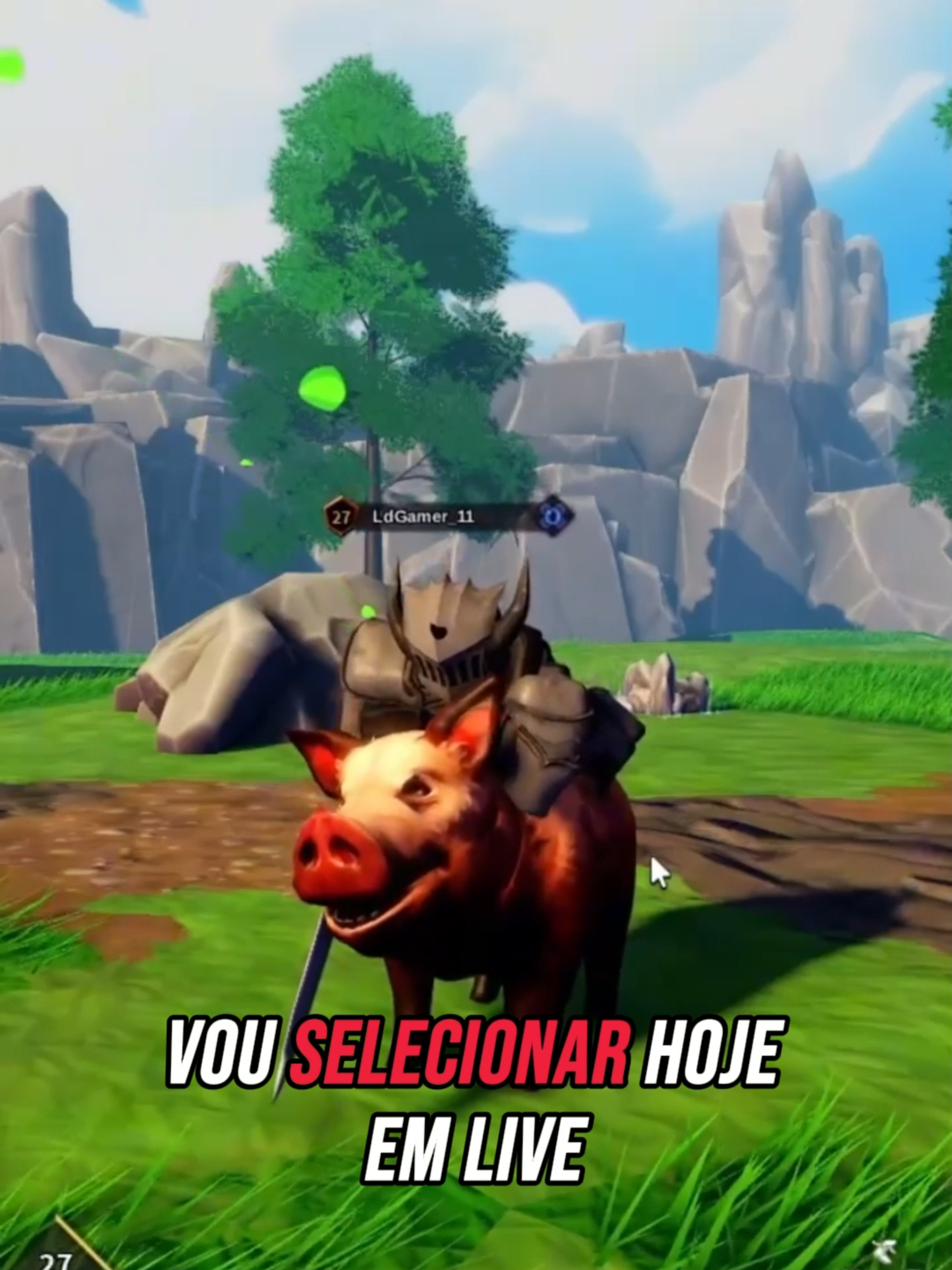 Quer ganhar um porquinho?  Agora ficou facil!!!  Marca um amigo, comenta e curte que vou selecionar 2 pessoas para ganhar :)  #devasofcreation #robloxfyp #roblox #robloxgame