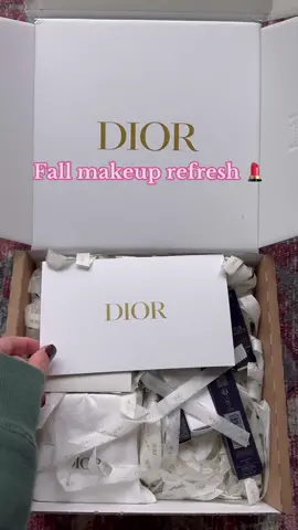 Dior beauty fall makeup haul 💄 love the burgundy lipstick case! #diorbeauty #diormakeup #diorbeautylovers 