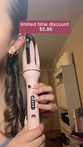 Automatic hair curling for the curly look ❤️🤝