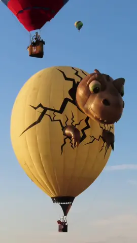 Welcome to the Adirondack Hot Air Balloon Festival 🦖                                          #fyp #queensbury #hotairballoon #festival #ny #upstate #upstateny #adk #adventure #fall #morning #like #follow #tiktok #content #dino #jurassicpark 