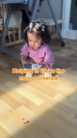 Cleaning up after themselves? I call that ‘child empowerment,’ not child labor! . . . . #gobabygo #babytok #cutebaby #toddleroftiktok #babyoftiktok #happybaby #babyactivities #trending #goviral #babygirl #toddlerlife #tiktoknepalofficial #instareels #freebabyactivities #reelsnepal #babyreels #babiesofig #14monthsold