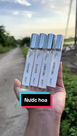 Combo 4 chai nước hoa giá mềm #nuochoa #nuochoanu 