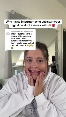 Replying to @Uknown_S This is why it’s so important who you start your journey with!  Lots and lots of people are amazing in this space, always check for spam accounts and make sure you feel like this is the right decision for you 🫶🏼 we have an amazing community who will always support (especially from what Ive seen recently).  #digitalmarketing #digitalproducts #onlinebusiness #startdigitalmarketing #digitalmarketingjourney 