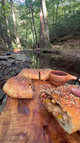 Tavuk Fajita Ekmeği 🥖 Chicken Fajita Bread Outdoors  #chicken #Outdoors #outdoorcooking #food #cooking #nature #asmr #asmrvideo #adventures #relaxing #foodvideos #camping