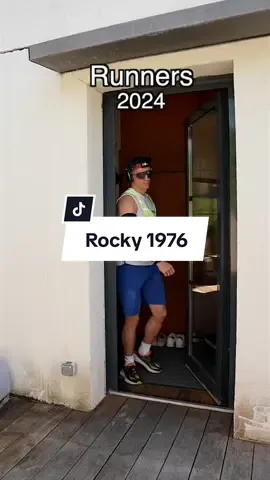 Con que estilo de corredor te quedas? yo con el de 1976 ROCKY BALBOA #Running #rocky #stile #motivation #viajesrocosos 