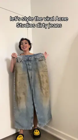 lets style the acne studios dirty jeans  #fyp #fashion #stylist #nyc #fitcheck #style #nycfashion #acnestudios 