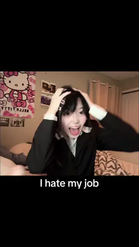 this is all joke i swear! my job is ok! heh! :) #kobeni #videodiary #corecore #chainsawman #cosplay #chainsawmancosplay #anime #manga #relatable 