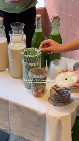 Matcha obsession 🥰💚🍵 New matcha is sooo tasty, yum. Thank you so much @Blank Street & Melissa for having me today.  #blankstreet #matcha #matchalatte #matchagirl #matchalover #blankstreetlondon #makeup #pinkaesthetic 