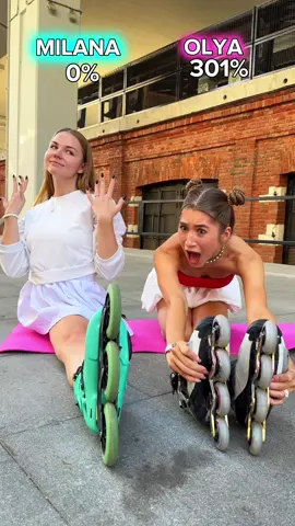 Who is more flexible?🤸‍♀️😱✨ #миланазайцева 