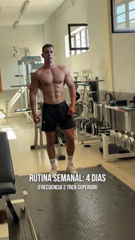 Sigueme en instagram 👉🏽 alexgffitness #rutina #4dias #gym #gymbro #entreno 