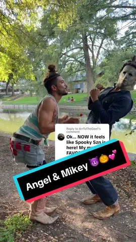 Replying to @ArrToTheGee1 Thank you all for watching my Angel and Mikey Series 🎃😈🌈💕💕 LETS KEEP IT GOING ‼️🔥🔥🔥 #reallymikey #fyp #halloween 
