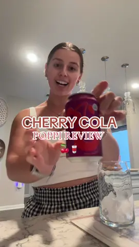 the amount of times i say “WOW!”🤣 but @Drink Poppi this flavor is wayyyyy too good🍒 #poppisoda 
