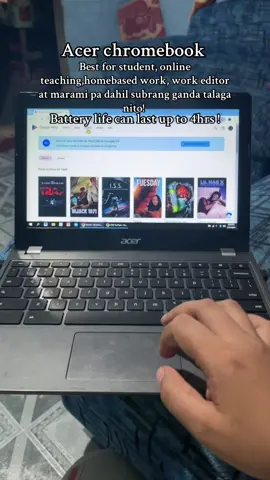 ACER CHROMEBOOK GOOD FOR STUDENT , ONLINE TEACHING , VIDEO EDITOR , HOMEBASED WORK AT MARAMI PANG IBA!  #laptop #videoeditor #onlineteaching #homebased #workfromhome #onlinebusiness #fyp #fypp 