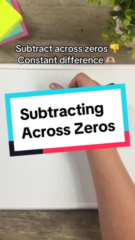Zeros are not fun to subtract from! Let’s turn those babies into nines!  #math #mathtips #mathteacher #iteachmath #mathteachersoftiktok #teachers #texasteacher #teachersoftiktok #iteach #subtraction 