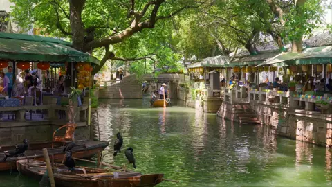 Có duyên chân trời cũng sẽ gặp Vô duyên trước mặt cũng như không。 #trungquoc #giangnam #江南 #中国 #chillvibes #binhyen #cotrang #cophong #nhactrungquoc #niemchn_26 